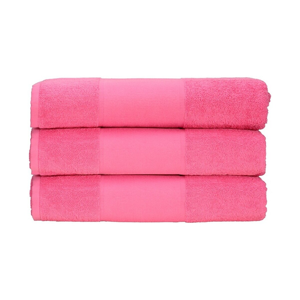 Casa Toalla y manopla de toalla A&r Towels 50 cm x 100 cm RW6036 Rojo