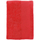 Casa Toalla y manopla de toalla Sols 30 cm x 50cm PC367 Rojo