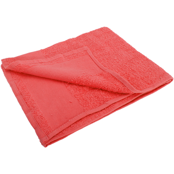 Casa Toalla y manopla de toalla Sols 50 cm x 100 cm PC368 Rojo