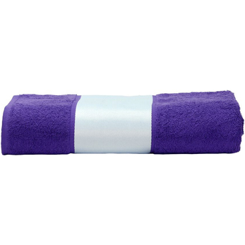 Casa Toalla y manopla de toalla A&r Towels 50 cm x 100 cm RW6040 Violeta