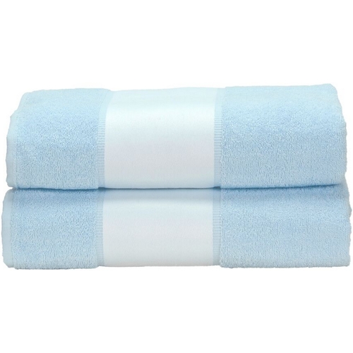 Casa Toalla y manopla de toalla A&r Towels RW6041 Azul