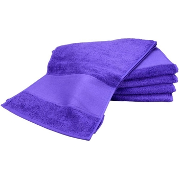 Casa Toalla y manopla de toalla A&r Towels RW6038 Violeta