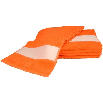 Casa Toalla y manopla de toalla A&r Towels 30 cm x 140 cm RW6042 Naranja