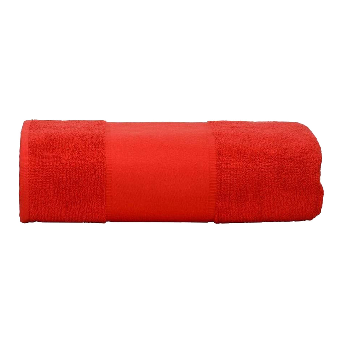 Casa Toalla y manopla de toalla A&r Towels RW6039 Rojo
