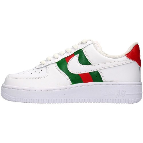 Zapatos Zuecos (Clogs) Nike GREEN AND RED Blanco