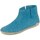 Zapatos Mujer Botas de caña baja Glerups DK Petrol Lammwollfilz Azul turquesa