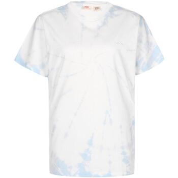 textil Mujer Tops y Camisetas Levi's GRAPHIC JET TEE IRIS TIE DYE Azul
