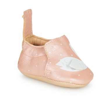 Zapatos Niños Pantuflas para bebé Easy Peasy BLUMOO CYGNE Rosa