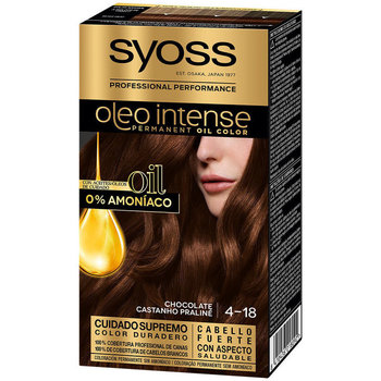 Belleza Mujer Coloración Syoss Olio Intense Tinte Sin Amoniaco 4.18-chocolate 