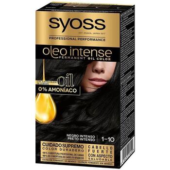 Belleza Mujer Coloración Syoss Oleo Intense Tinte Sin Amoniaco 1.10-negro Intenso 