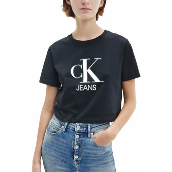 Calvin Klein Jeans Classic front logo Negro