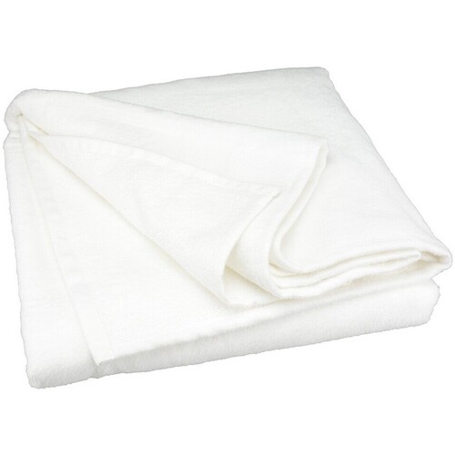 Casa Toalla y manopla de toalla A&r Towels 100 cm x 190 cm RW6043 Blanco