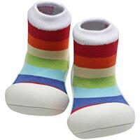Zapatos Niños Deportivas Moda Attipas Rainbow - White Multicolor
