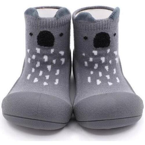 Zapatos Niños Pantuflas para bebé Attipas Endangered Animal Koala - Grey Gris