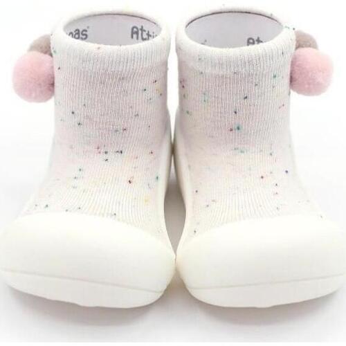 Zapatos Niños Pantuflas para bebé Attipas Shooting Star - Cream Beige