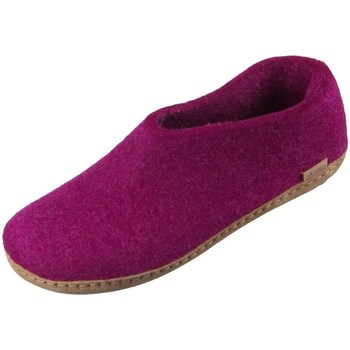 Zapatos Mujer Pantuflas Glerups DK Shoe Rojo burdeos