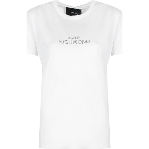 textil Mujer Camisetas manga corta John Richmond RWA20385TS | Ciapri Blanco