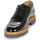 Zapatos Hombre Derbie Pellet LURON Barniz / Negro