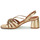 Zapatos Mujer Sandalias JB Martin ETOILE Metal / Oro