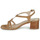Zapatos Mujer Sandalias JB Martin ECUME Cabra / Piel / Camel