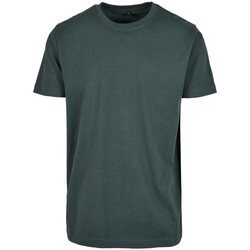 textil Hombre Camisetas manga larga Build Your Brand BY004 Verde