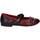 Zapatos Niña Bailarinas-manoletinas Geox J5455D 000GX J PLIE Rojo