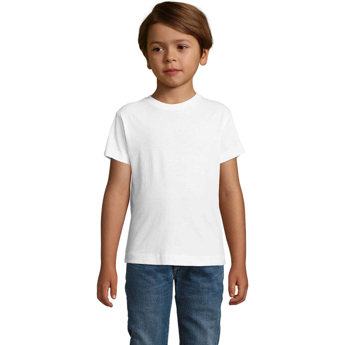 textil Niños Camisetas manga corta Sols REGENT FIT CAMISETA MANGA CORTA Blanco
