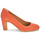 Zapatos Mujer Zapatos de tacón JB Martin LINDA Cabra / Piel / Naranja