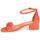 Zapatos Mujer Sandalias JB Martin VEGAS Cabra / Piel / Naranja