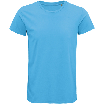 textil Hombre Camisetas manga larga Sols 03582 Azul