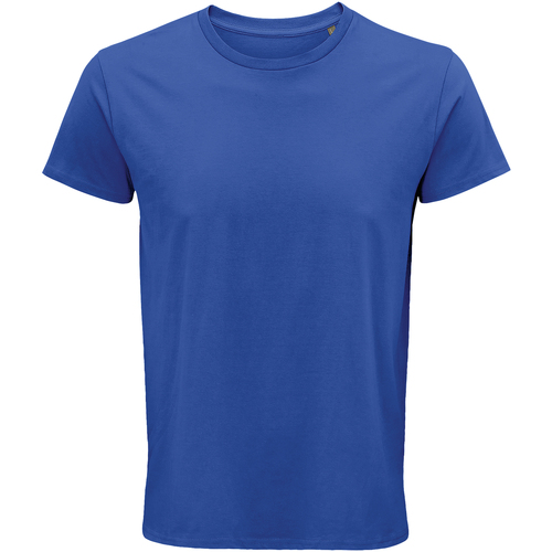 textil Hombre Camisetas manga larga Sols Crusader Azul