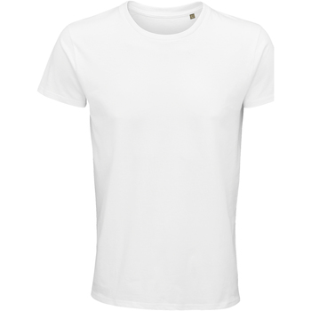 textil Hombre Camisetas manga larga Sols Crusader Blanco