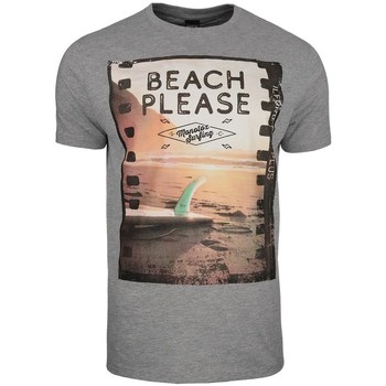 textil Hombre Camisetas manga corta Monotox Beach Gris