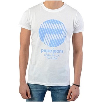 textil Niño Camisetas manga corta Pepe jeans PB501528 Blanco