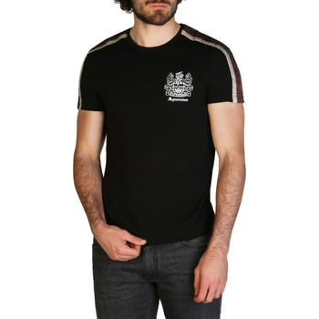 textil Tops y Camisetas Aquascutum - qmt017m0 Negro