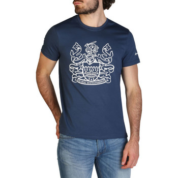 textil Tops y Camisetas Aquascutum - qmt002m0 Azul