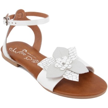 Zapatos Mujer Sandalias Miss Butterfly  Blanco