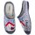 Zapatos Mujer Pantuflas Plumaflex By Roal Zapatillas De Casa Roal 9022 Casa Gris