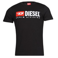 textil Hombre Camisetas manga corta Diesel T-DIEGOR-DIV Negro