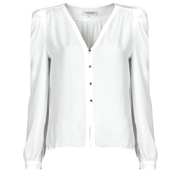 textil Mujer Camisas Morgan CWORK Blanco