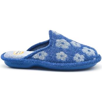 Zapatos Mujer Pantuflas Cosdam 4035 Azul