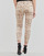 textil Mujer Pantalones con 5 bolsillos Freeman T.Porter ALEXA CROPPED REPTILIA Beige / Marrón