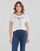 textil Mujer Camisetas manga corta U.S Polo Assn. LETY 51520 CPFD Blanco