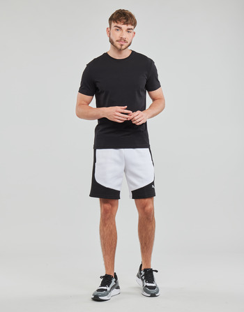 textil Hombre Shorts / Bermudas Puma EVOSTRIPE SHORTS Blanco / Negro