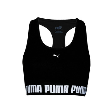 textil Mujer Sujetador deportivo  Puma MID IMPACT PUMA STRONG BRA PM Negro