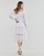 textil Mujer Vestidos largos Guess 3 QTR SLV AMBERLEE DRESS Blanco