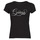 textil Mujer Camisetas manga corta Guess SS GLITZY LOGO R4 Negro