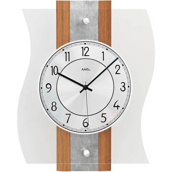 Relojes & Joyas Reloj Ams 5537, Quartz, Blanche, Analogique, Modern Blanco