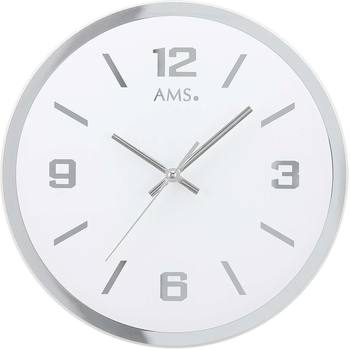 Casa Relojes Ams 9322, Quartz, Blanche, Analogique, Modern Blanco