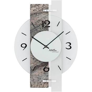 Relojes & Joyas Reloj Ams 9558, Quartz, Transparent, Analogique, Modern Otros